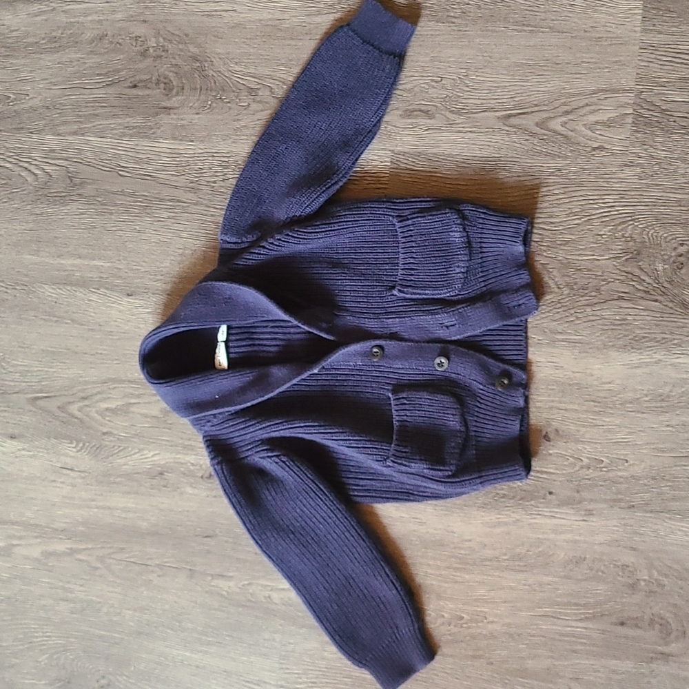 Boys blue cardigan